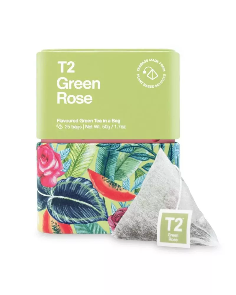 Green Rose Icon Tin 25 Pack 50g