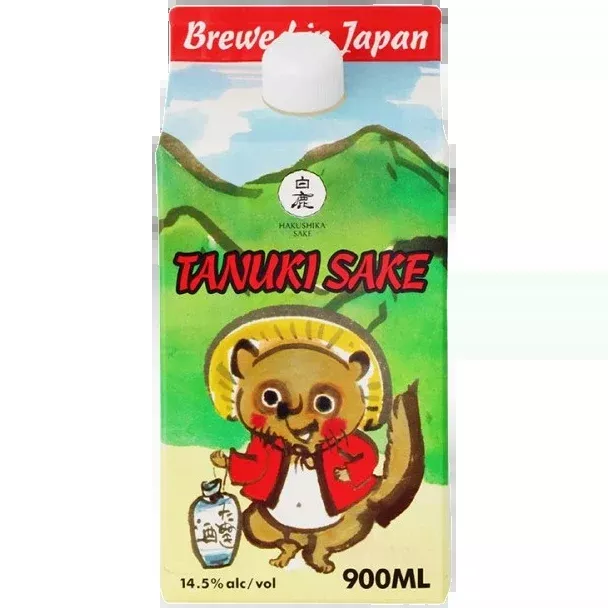 Hakushika Tanuki Sake, Japan