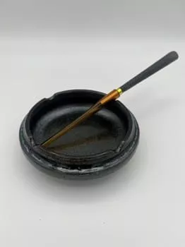 Hand Thrown Ceramic Ash Tray – Crafted by Mike Teal