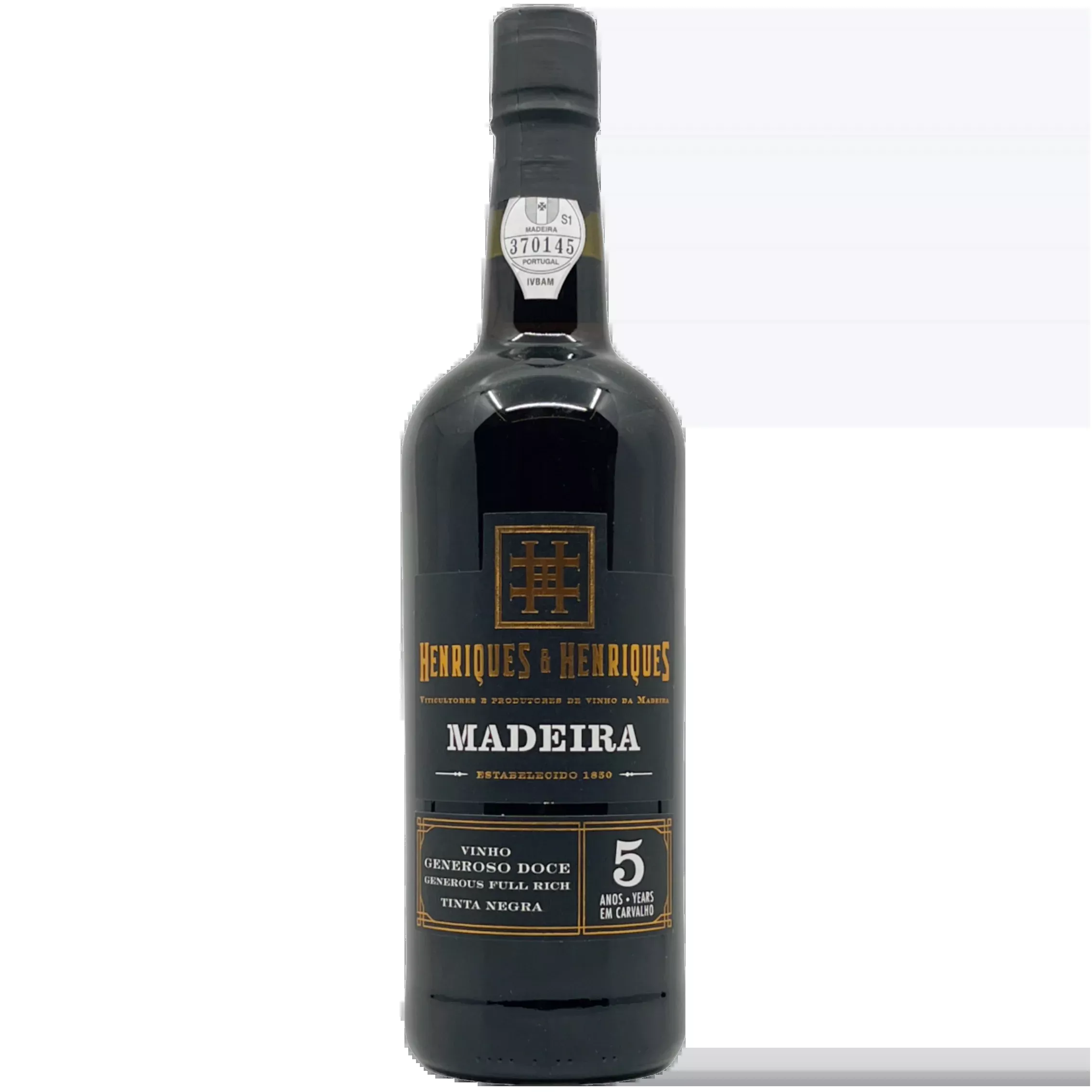 Henriques & Henriques 5 Years Old Finest Full Rich Doce, Madeira, Portugal