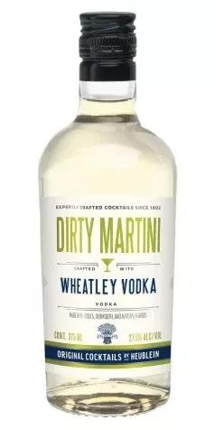 Heublein's Cocktail Wheatley Vodka Dirty Martini RTD 375ml