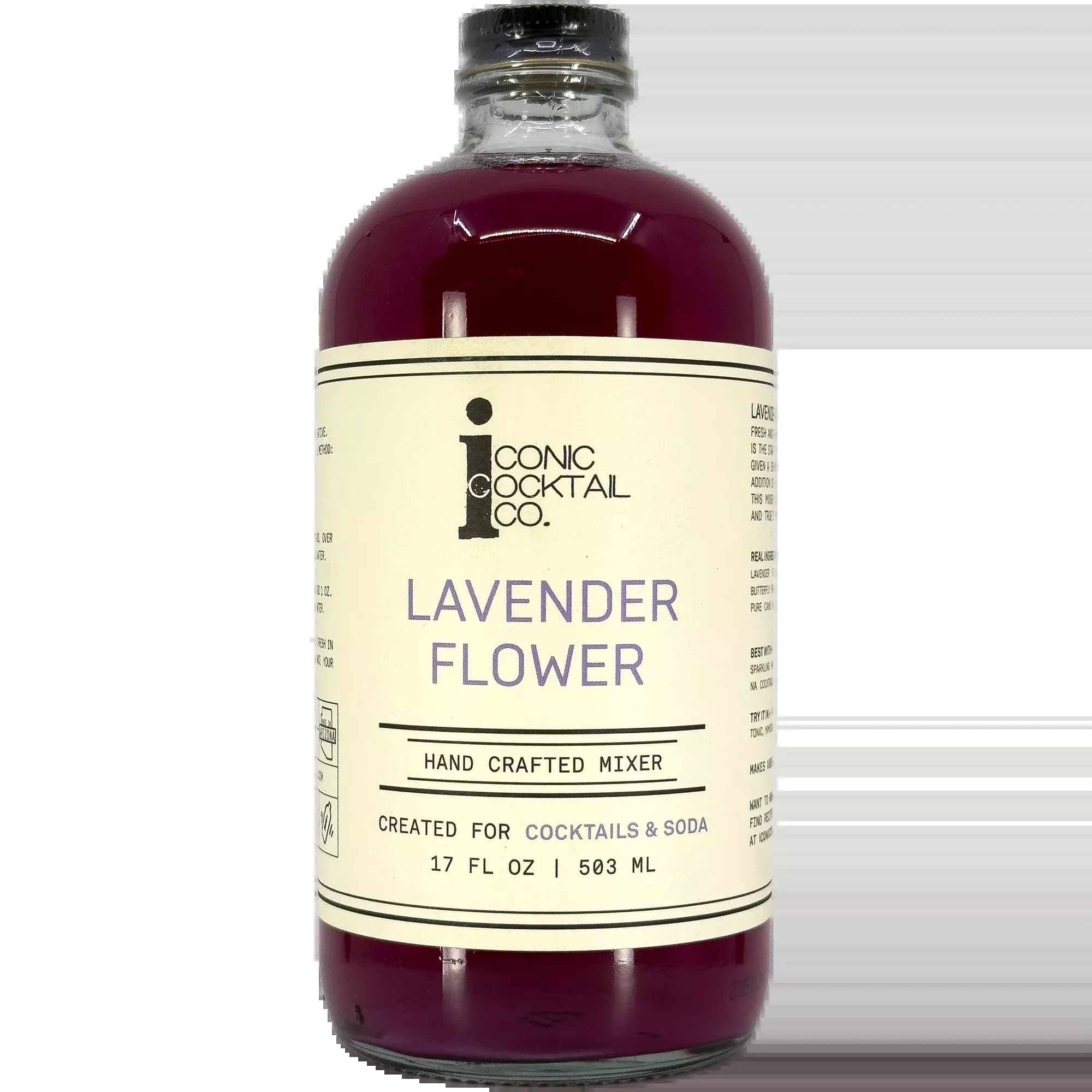 Iconic Cocktail Co. Lavender Flower Cocktail Mixer, Arizona