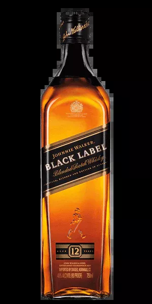 Johnnie Walker Scotch Black Label 12 Year - 750ML