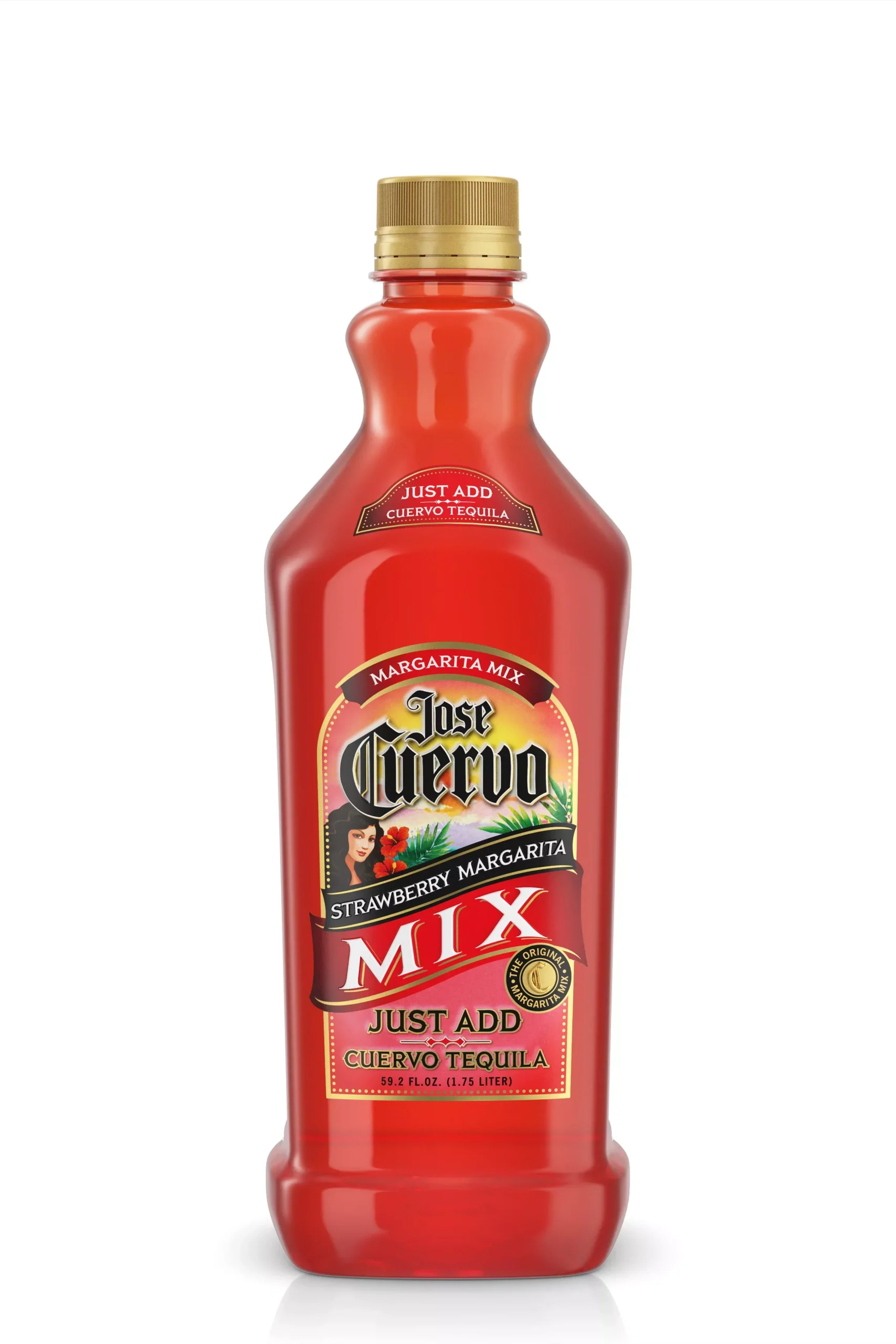 Jose Cuervo Classic Margarita Mix Strawberry 1L