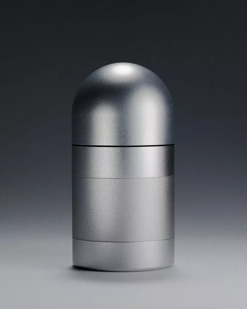 Laundry Day Silo Grinder | Minimalist 4-Piece Aluminum Grinder