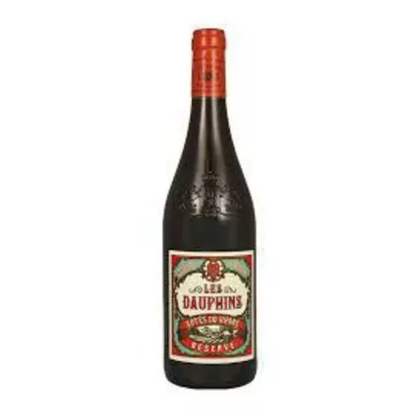 Les Dauphins Cotes Du Rhone Red