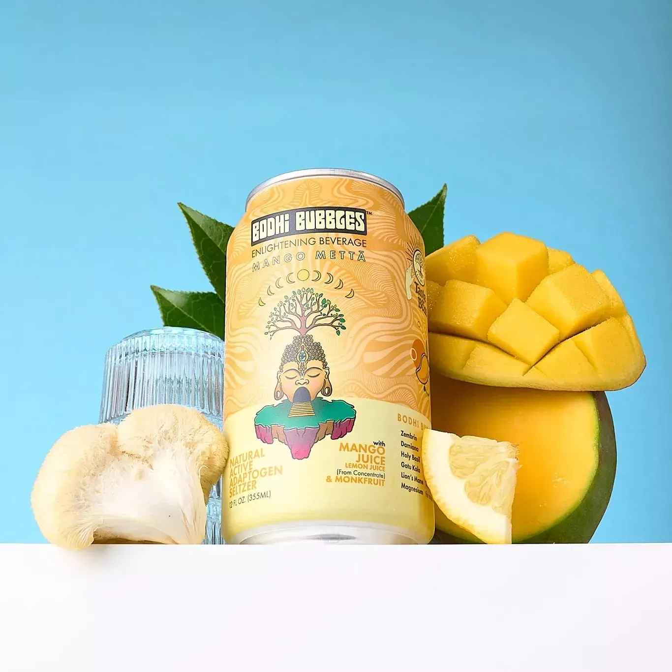 Mango Metta | Adaptogen Sparkling Seltzer