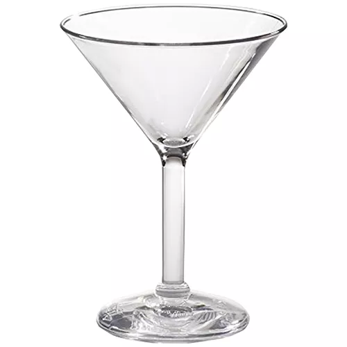 . Martini Glass Plastic 24ct
