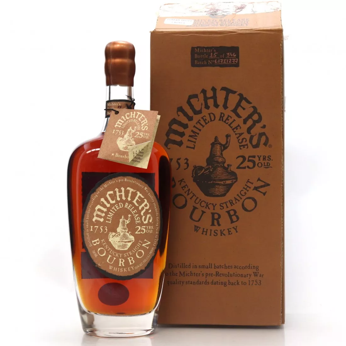 Michter’s 25Yr Single Barrel Limited Release