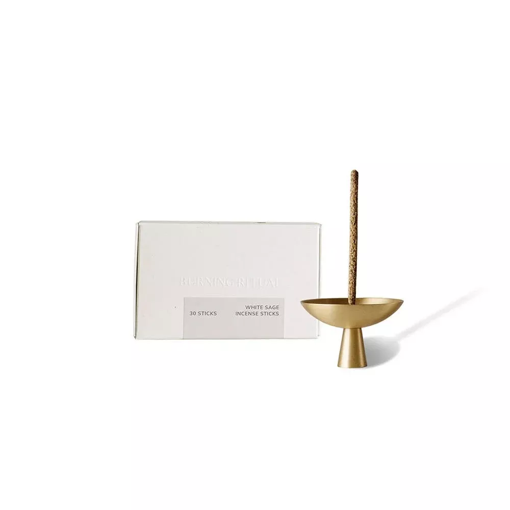 Mini White Sage Incense | 30 Sticks for Cleansing & Peace