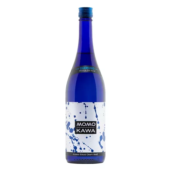 Momo Kawa Sake Diamond Junmai Ginjo