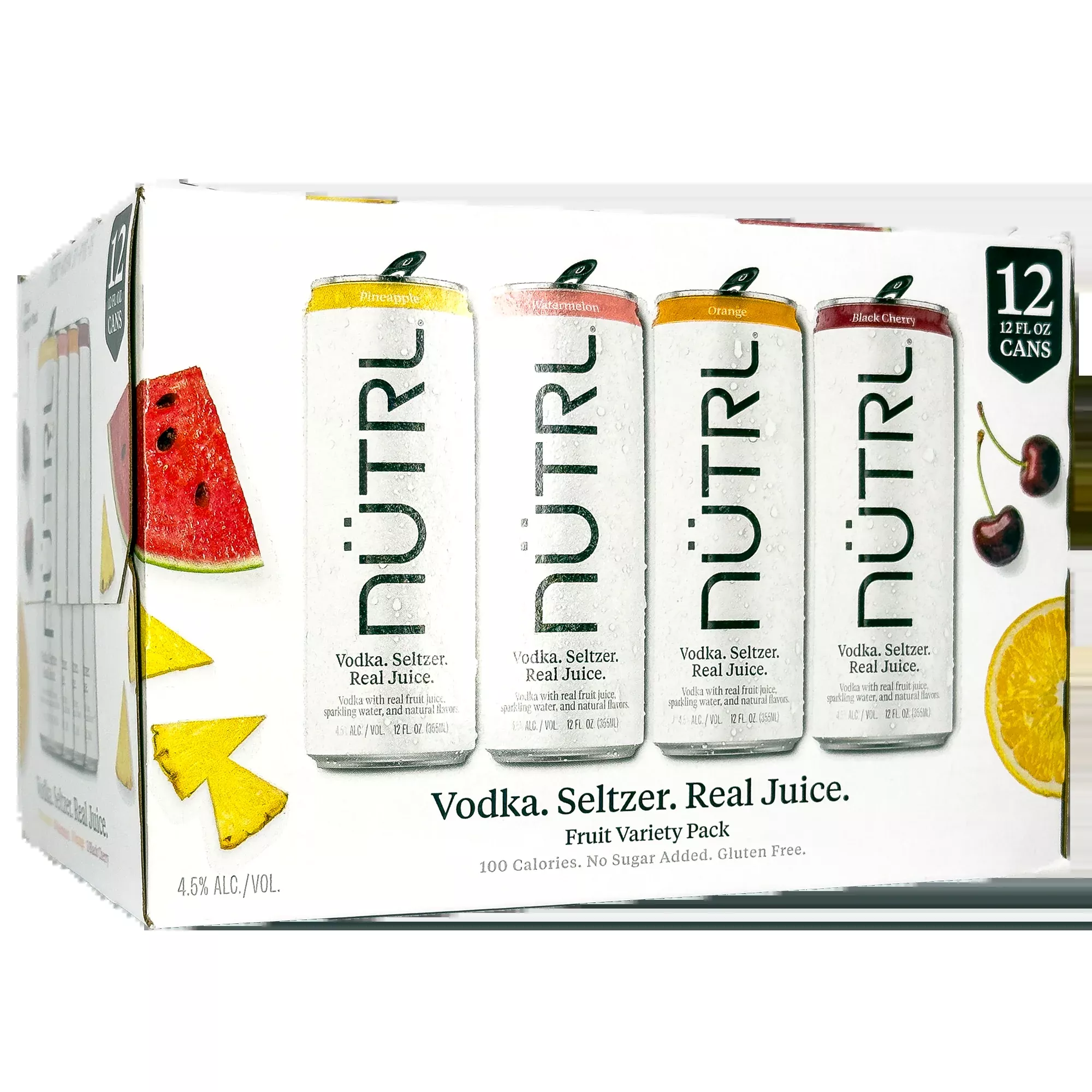 Nutrl Vodka Seltzer 'Fruit Variety Pack', Canada