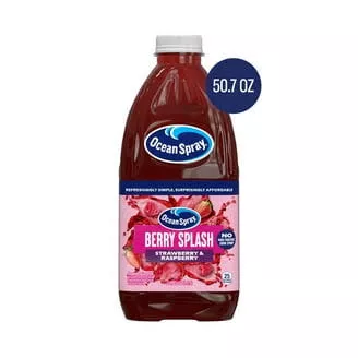 Ocean Spray Berry Splash - Strawberry/Raspberry 50.7fl oz