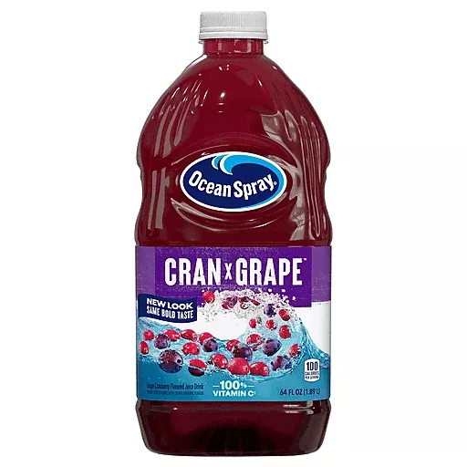 Ocean Spray Cran X Grape Juice Cocktail 64 fl oz