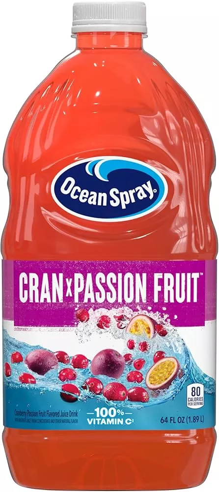 Ocean Spray Cran X Passion Fruit Juice Cocktail 64fl oz