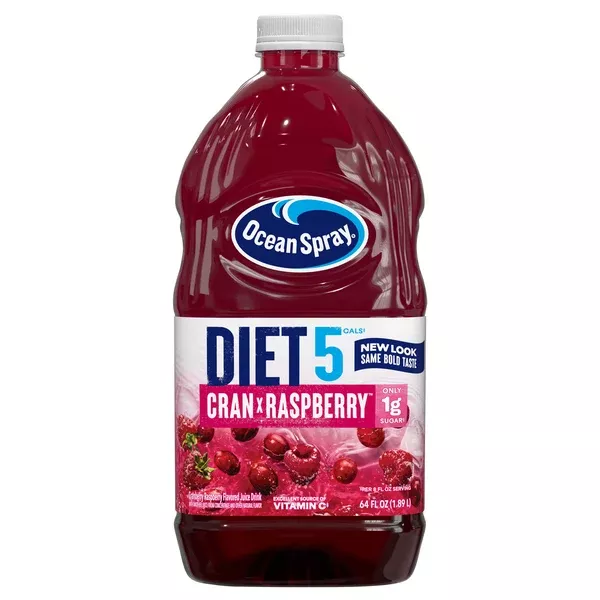 Ocean Spray Diet 5 Cran Raspberry Juice 64 fl oz