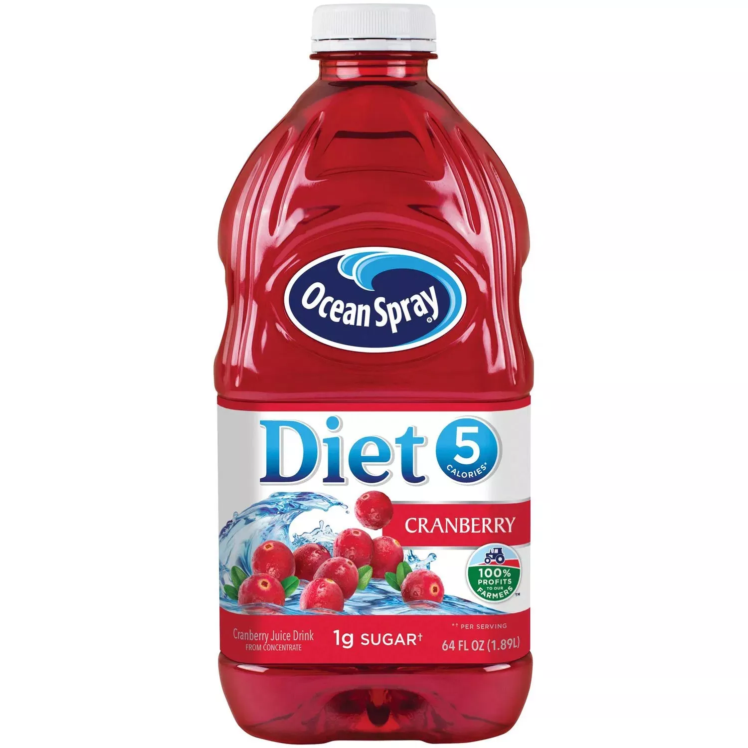 Ocean Spray Diet 5 Cranberry Juice 64fl oz