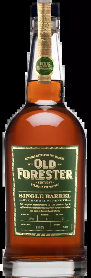 Old Forester Single Barrel Proof Rye 131.2 Proof