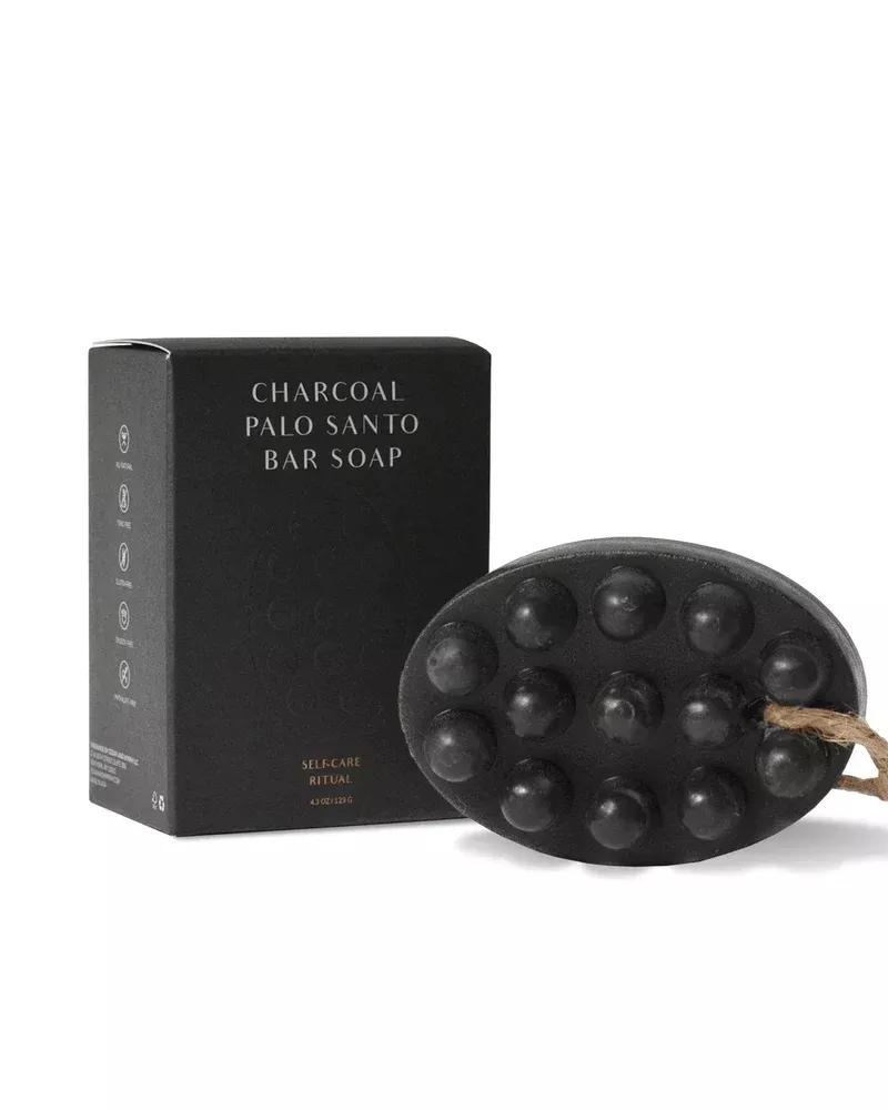 Palo Santo Charcoal Bath Bar Soap | Detox & Purify Naturally