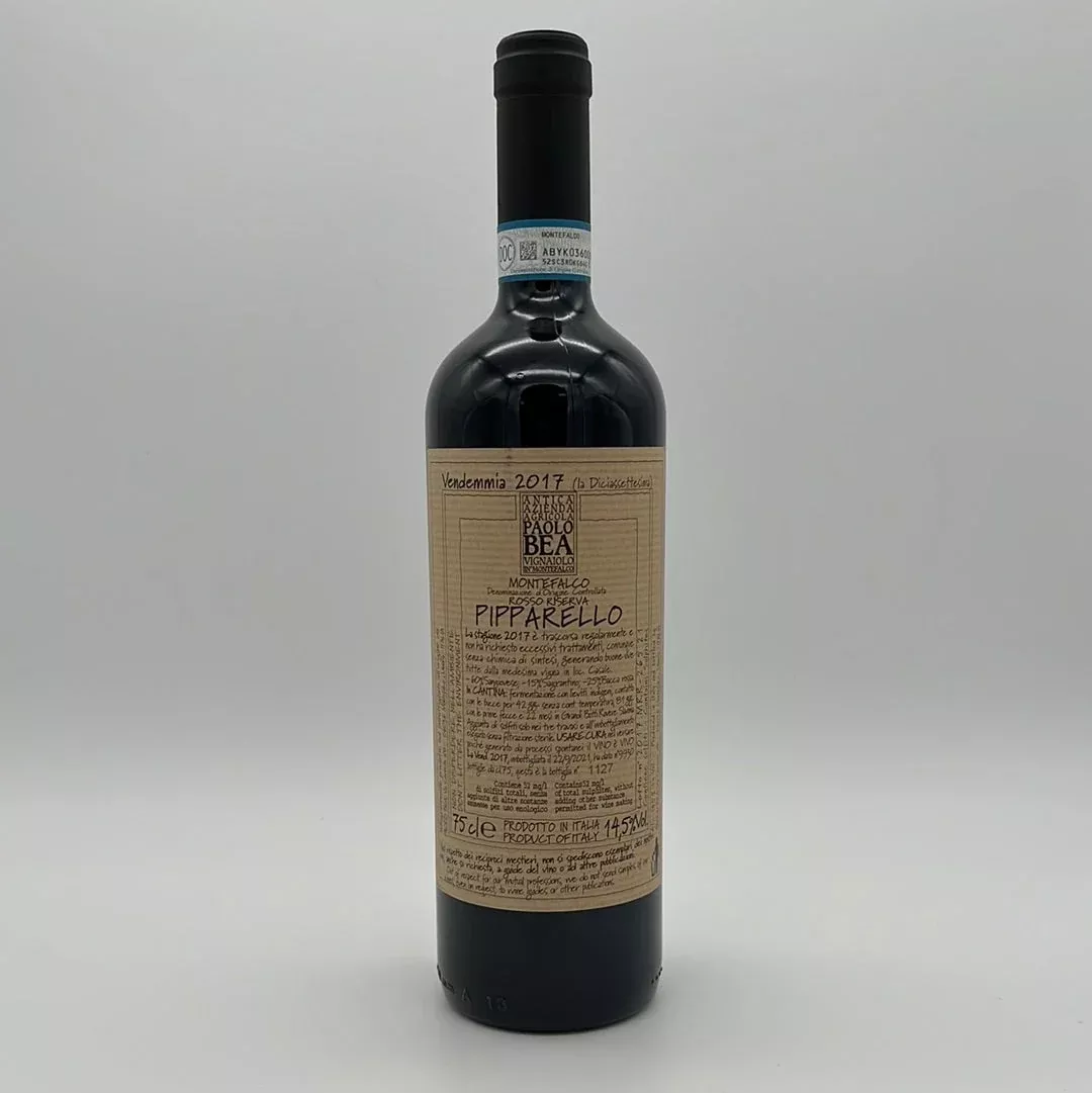Paolo Bea Vigneto Pipparello Montefalco Rosso Riserva 2018