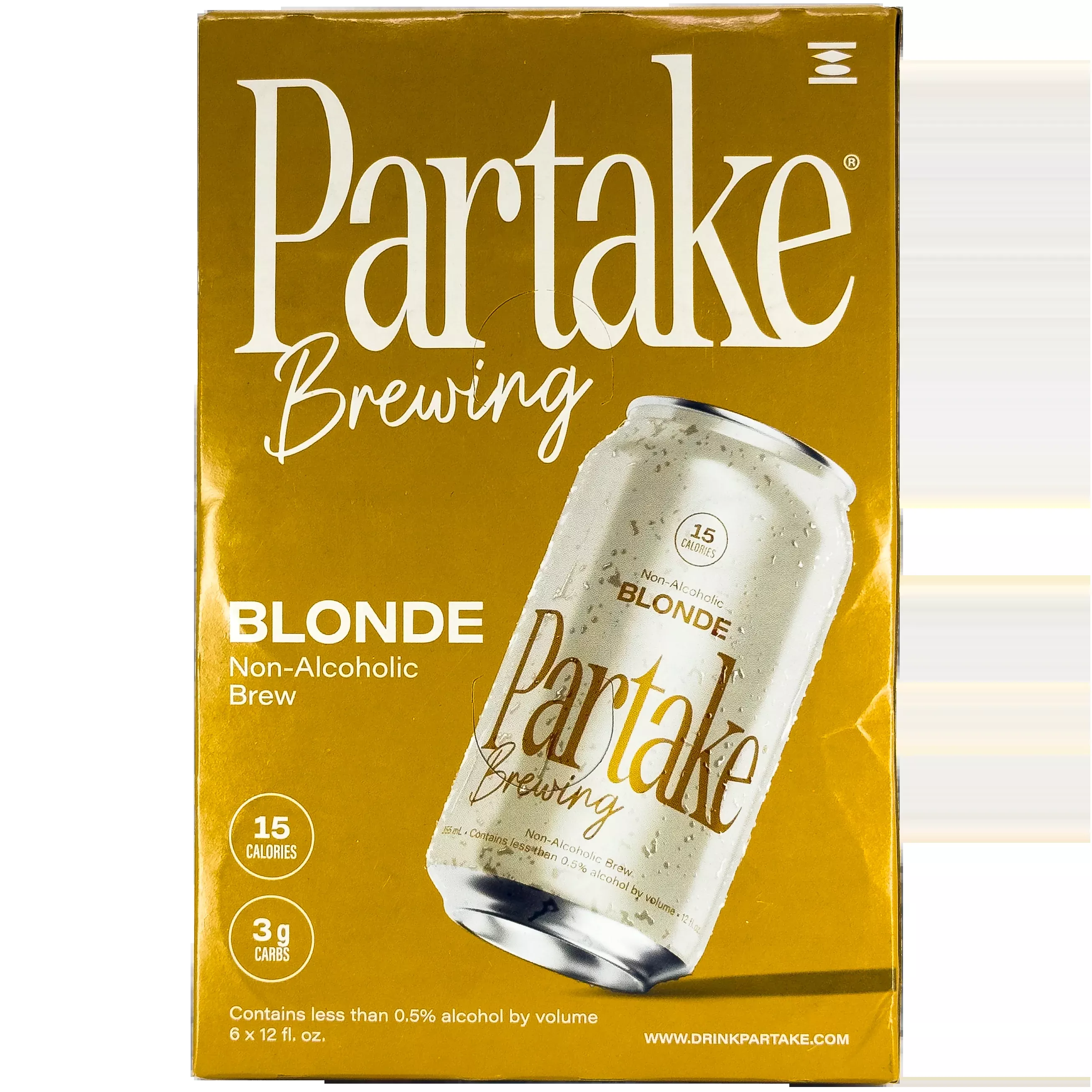 Partake Brewing Non-Alcoholic Blonde Beer, Canada