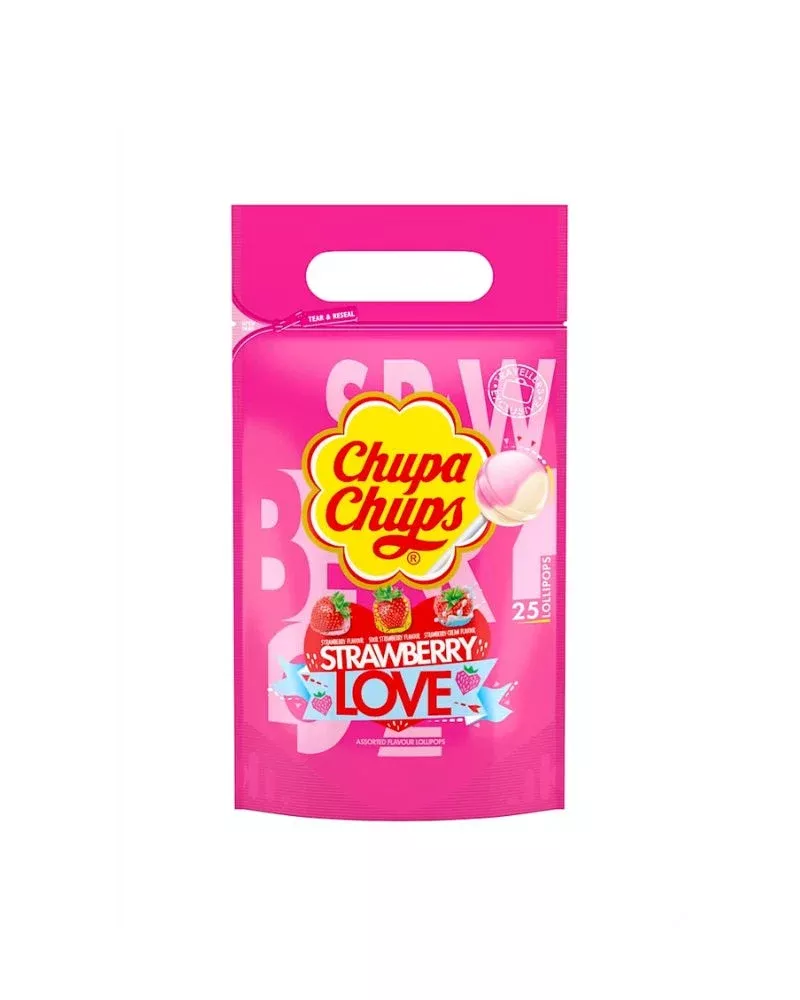 Pouch Bag Strawberry Love 300g