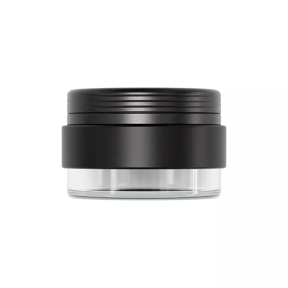 Precision Herb Grinder with Glass Base – Ergonomic Silicone Grip