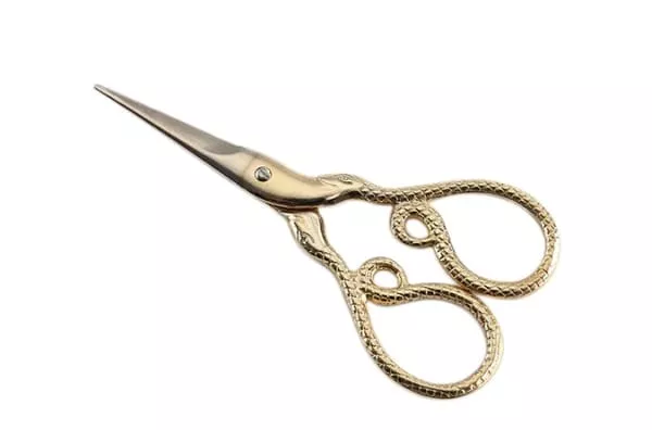 Python Gold Bud Scissors – Rogue Paq Stainless Steel Trimmer
