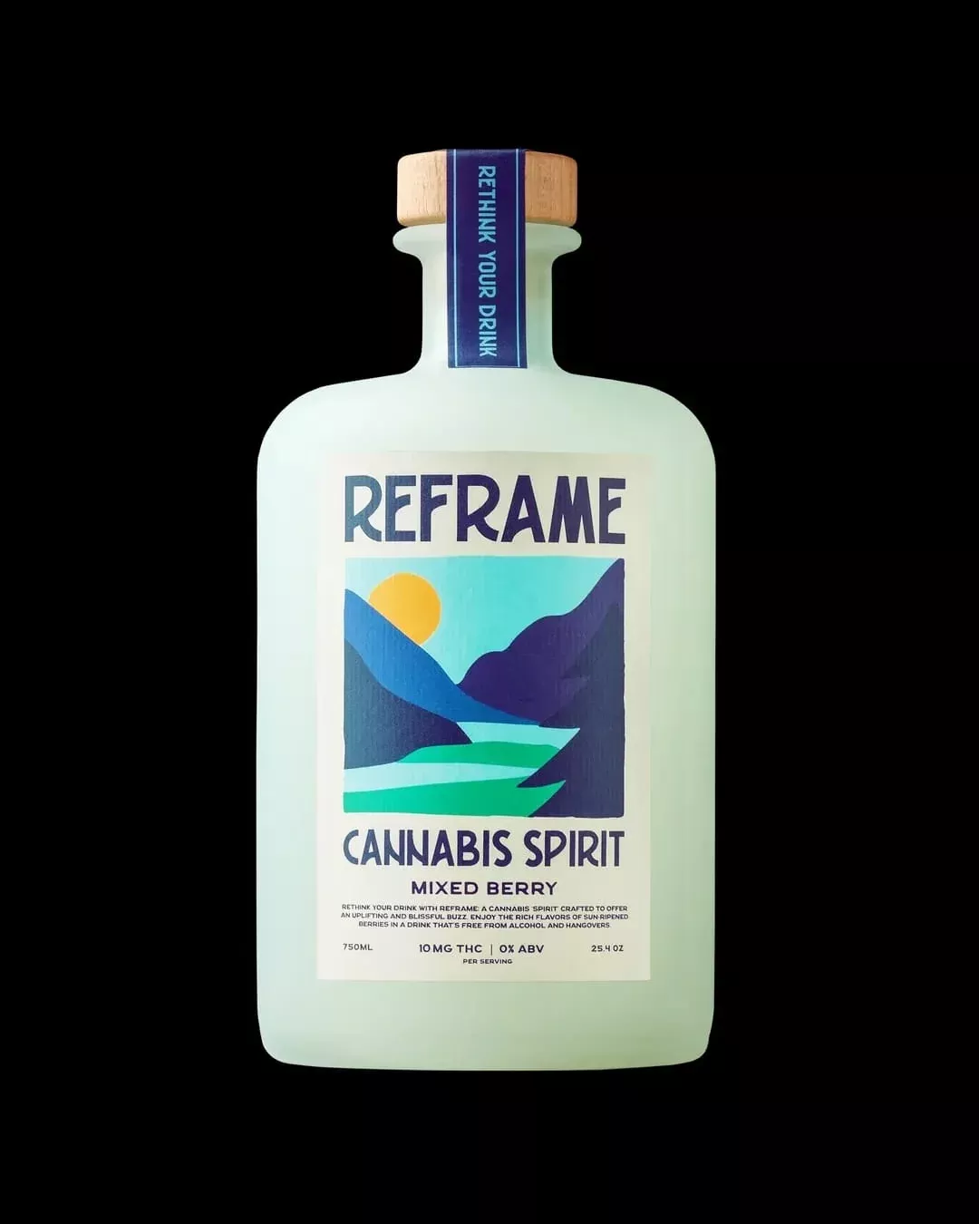 Reframe Mixed Berry - D9 Cannabis Spirit 750mL