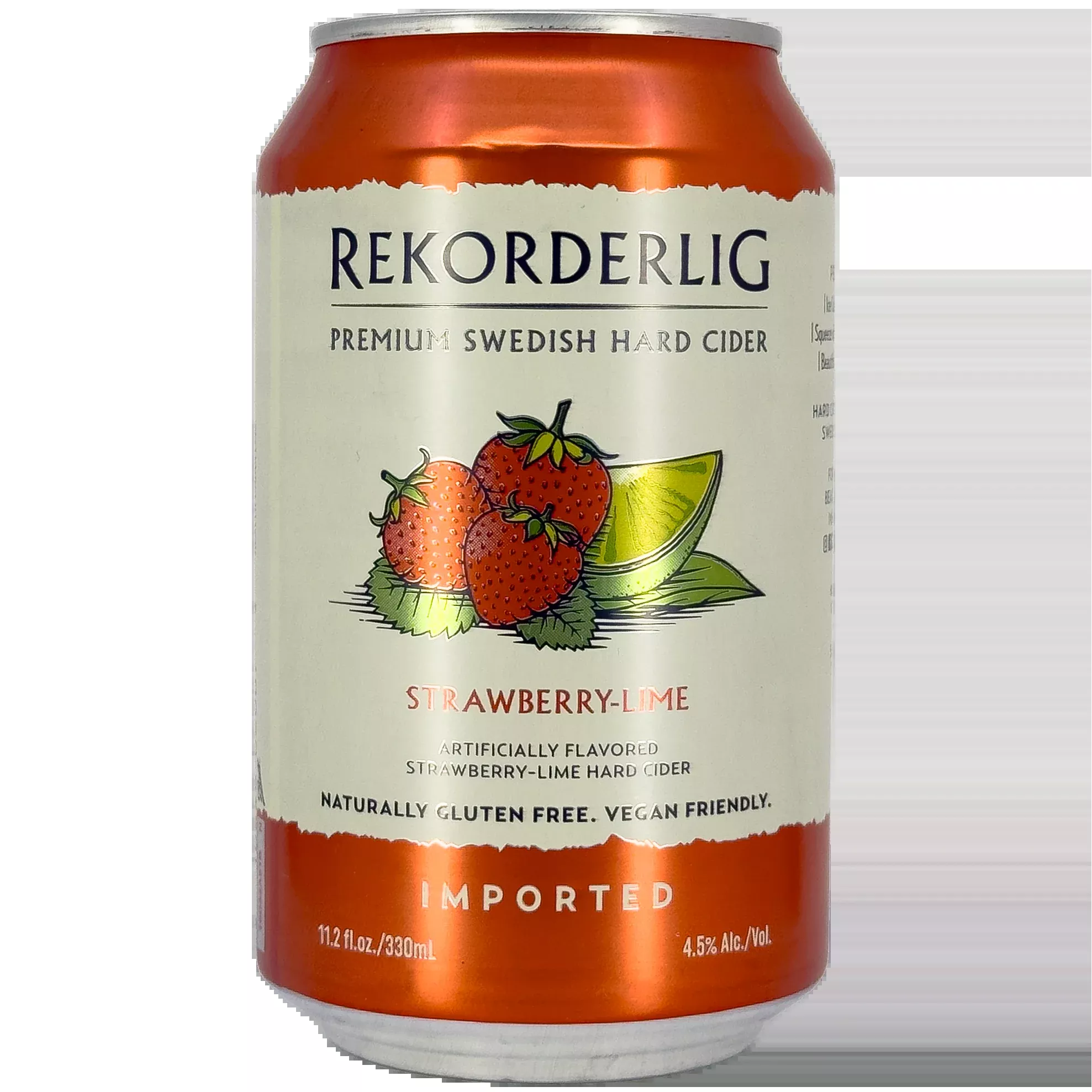 Rekorderlig Premium Strawberry Lime Hard Cider, Sweden