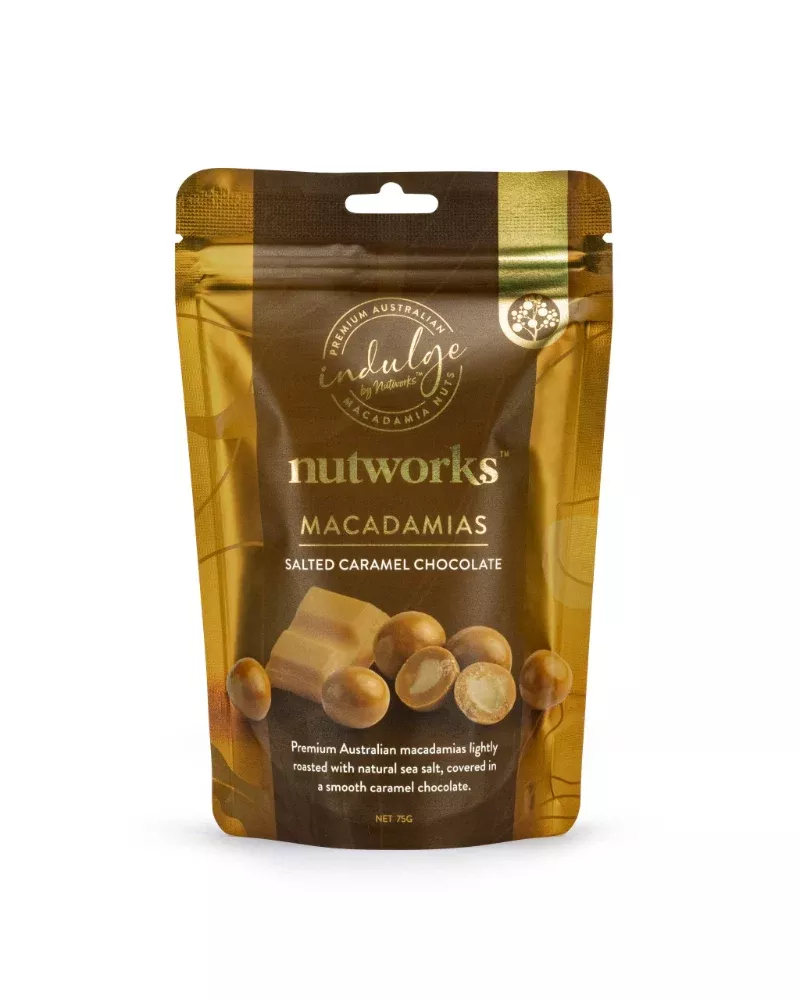 Saltcaramel Choc Mac 75g
