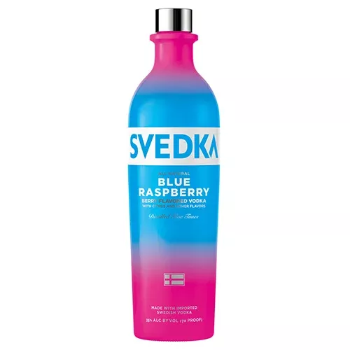 Svedka Vodka Blue Raspberry 750mL
