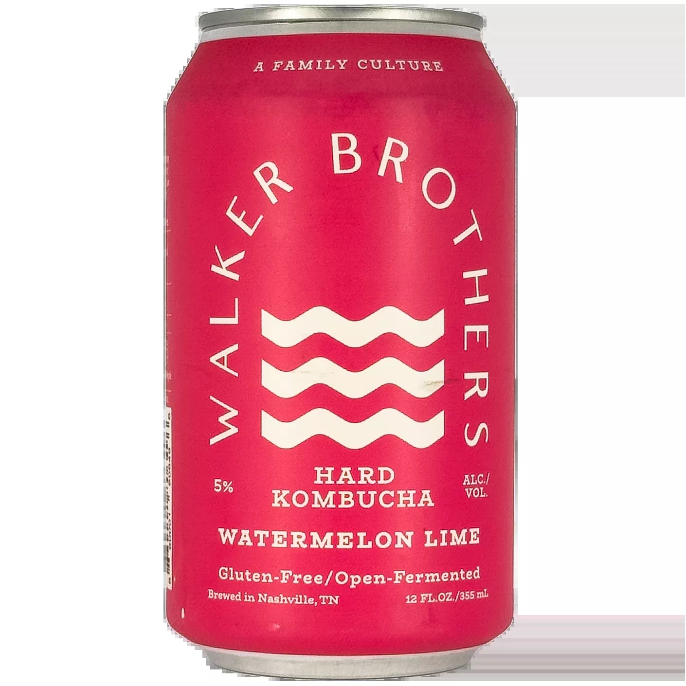 Walker Brothers 'High Gravity' Watermelon Lime Hard Kombucha, Tennessee