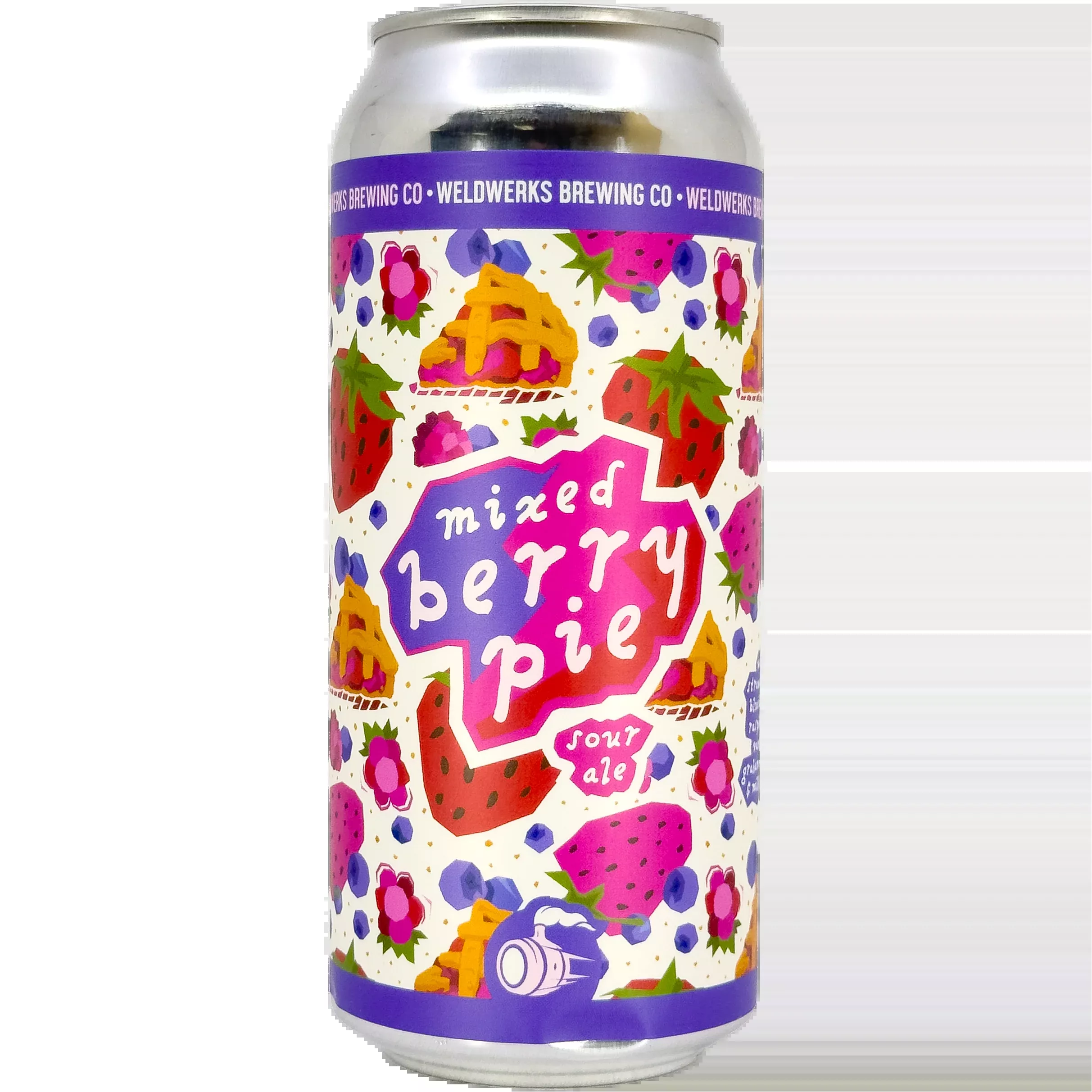 WeldWerks Brewing, 'Mixed Berry Pie' Fruited Sour Ale Beer, Colorado