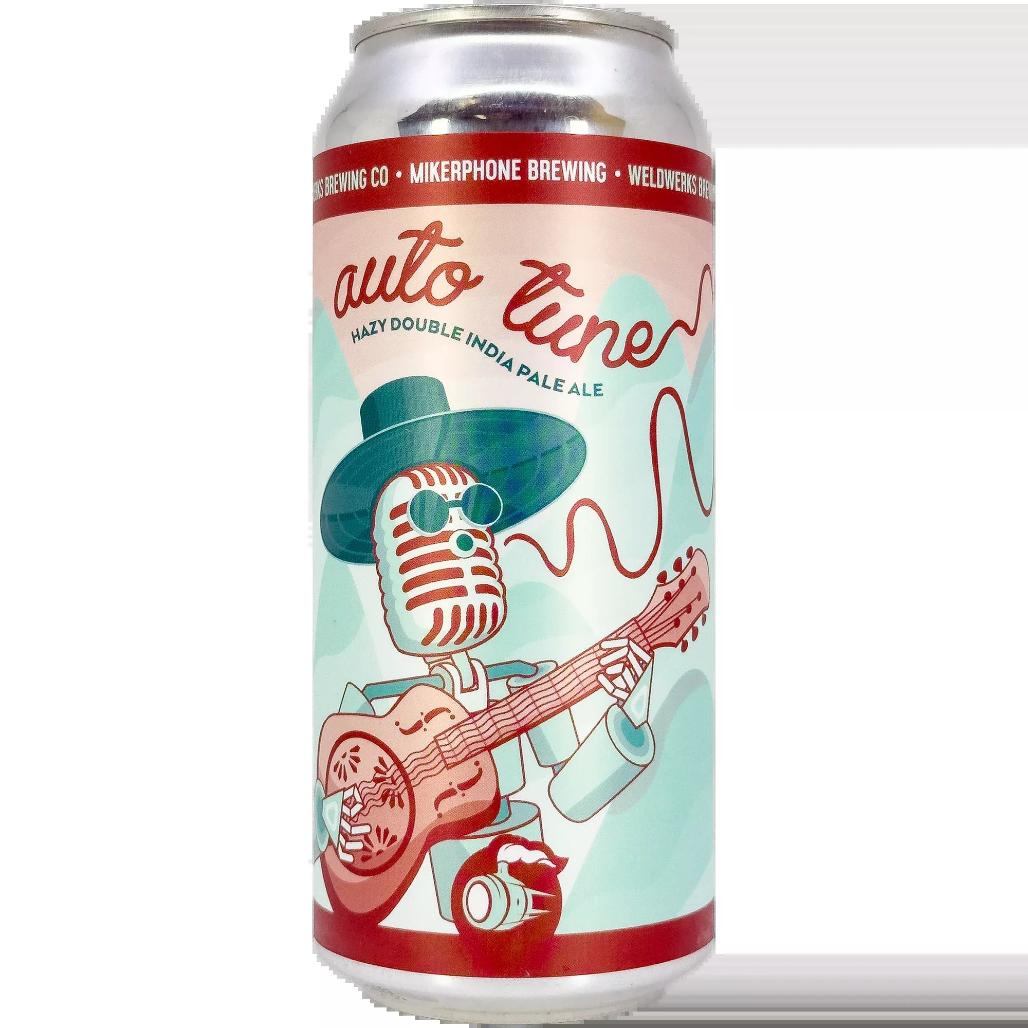 WeldWerks Brewing x Mikerphone Brewing 'Auto Tune' Hazy Double IPA Beer, Colorado