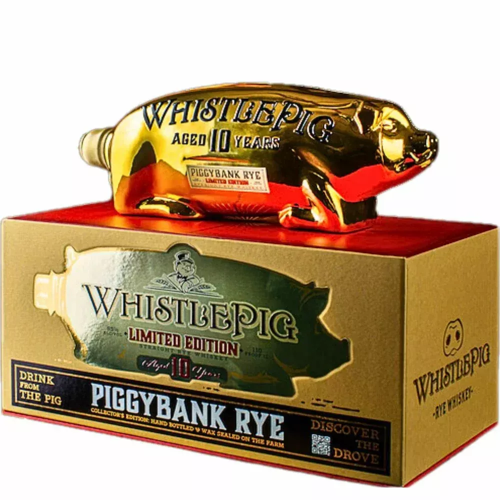 Whistlepig Piggybank 10Yr 1L