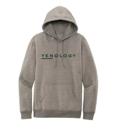 YENology Grey Frost Fleece Hoodie